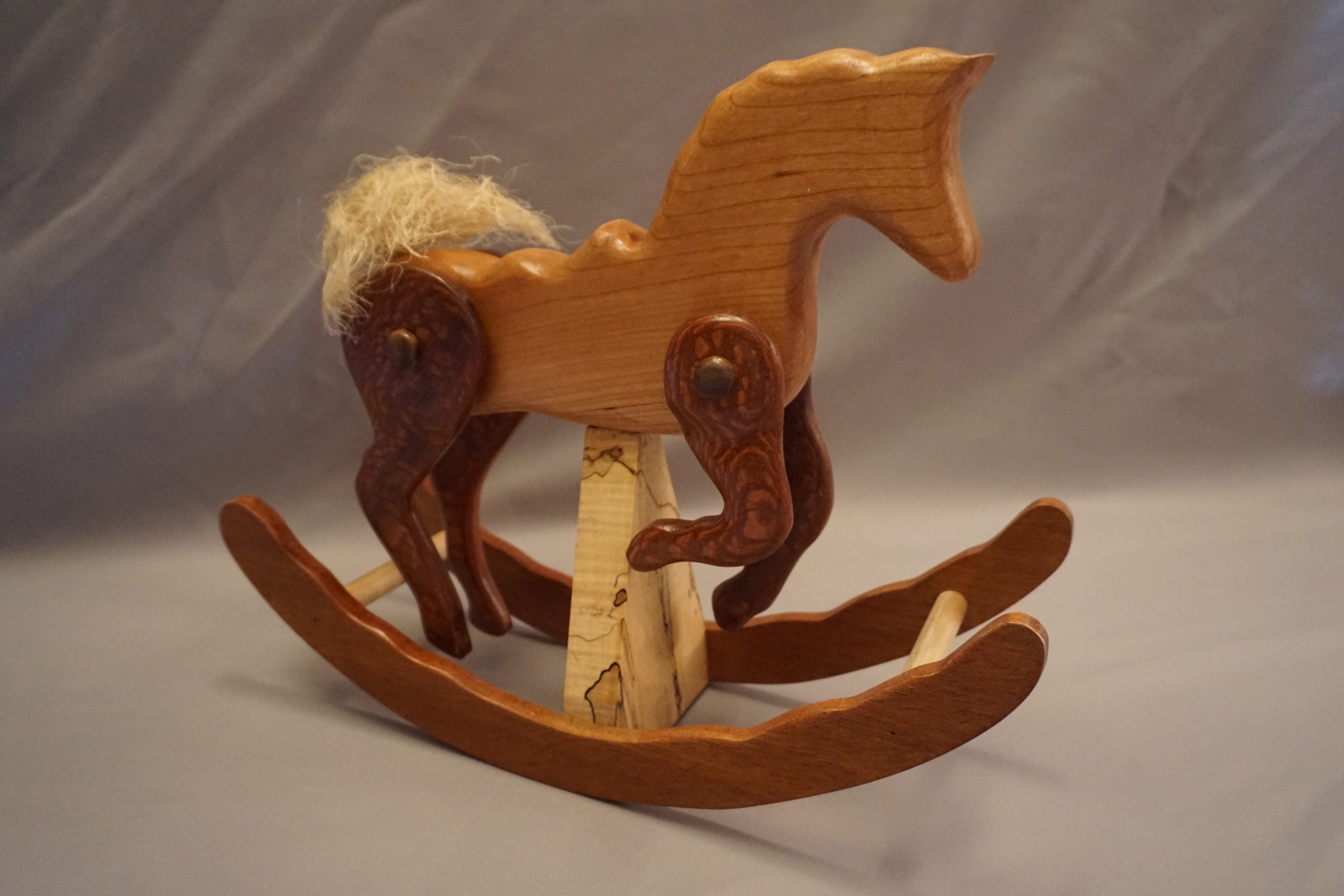 woodworking rocking horse